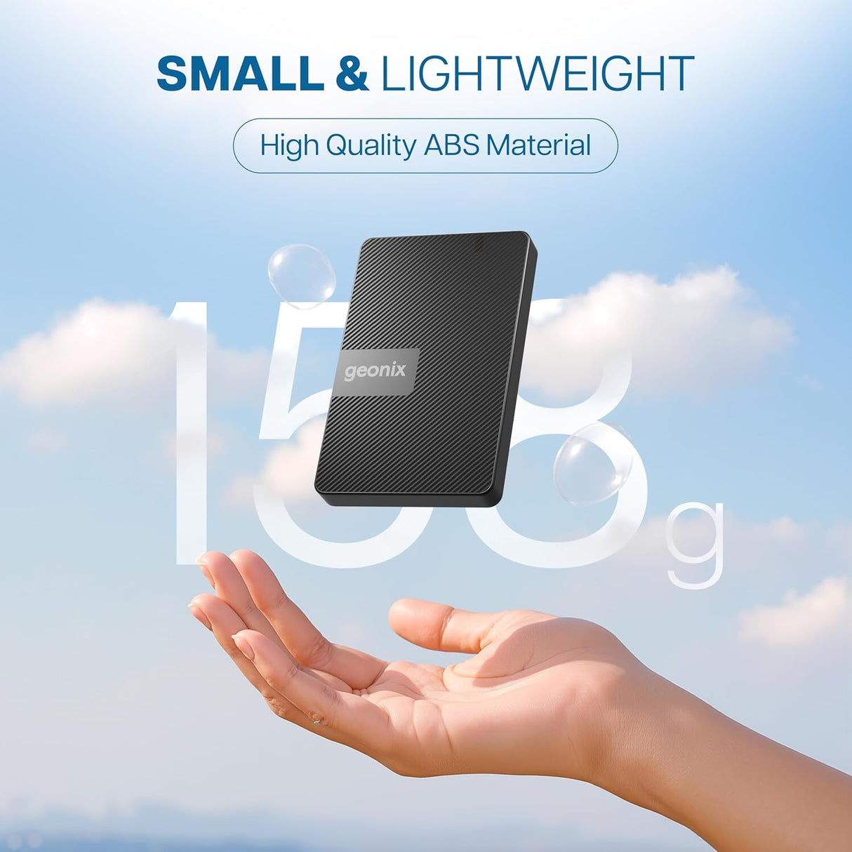 Geonix Powershell S3 Portable HDD - 01 TB