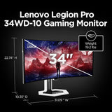 Lenovo Legion PRO 34WD-10 34inch 240Hz WQHD OLED Curved Gaming Monitor