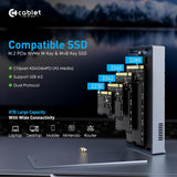 Cablet U40-C4 M.2 NVMe SSD Enclosure USB 4.0