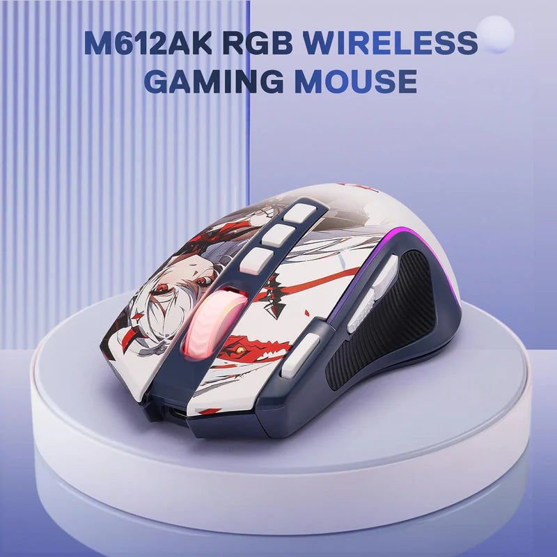 Redragon Predator Pro M612 Pro - RGB Wireless Mouse (Anime)