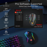 Vampire Elite M686 RGB Wired and Wireless Mouse