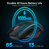 Taipan Pro M810 PRO RGB Wired And Wireless Mouse