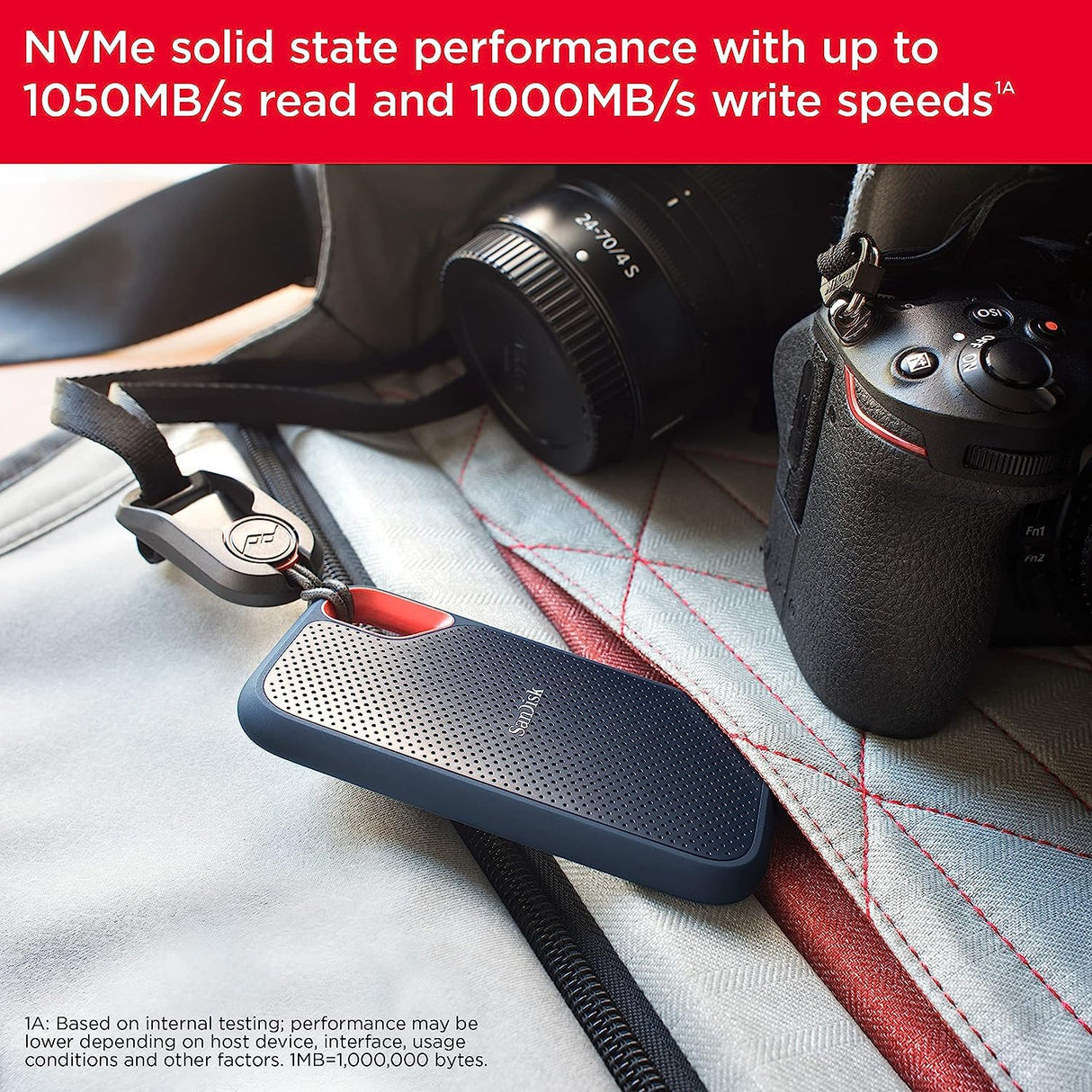 SanDisk E61 2TB Extreme Portable SSD 1050MB/s