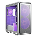 Cooler Master MasterFrame 600 Mesh ARGB Silver E-ATX Mid Tower Cabinet
