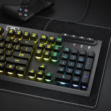 Aditiya K513 - 104 Keys Linear Mechanical Feel Keyboard