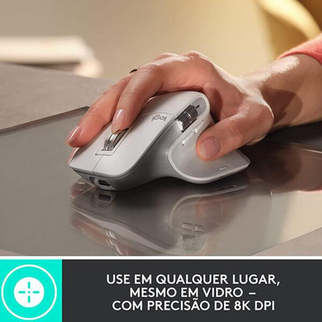 Logitech MX Master 3S Wireless Mouse (Pale Gray)