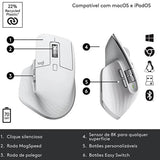 Logitech MX Master 3S Wireless Mouse (Pale Gray)
