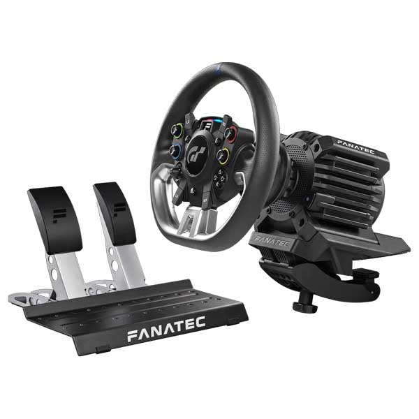 Fanatec Gran Turismo® DD Pro Bundle with Wheel & Pedal (5 NM) (DD+SW+P) + QR2 CRD-9020007-EU