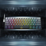 Redragon Fizz K617 60% Wired Mechanical Keyboard Mystic Grey (Magnetic Switch