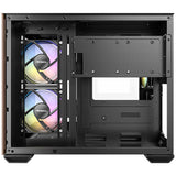 ANTEC CX600M Wood Mini Tower Full-View Tempered Glass Gaming Case