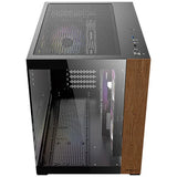 ANTEC CX600M Wood Mini Tower Full-View Tempered Glass Gaming Case