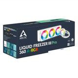Arctic Liquid Freezer III Pro 360 A-RGB Liquid CPU Cooler (White)