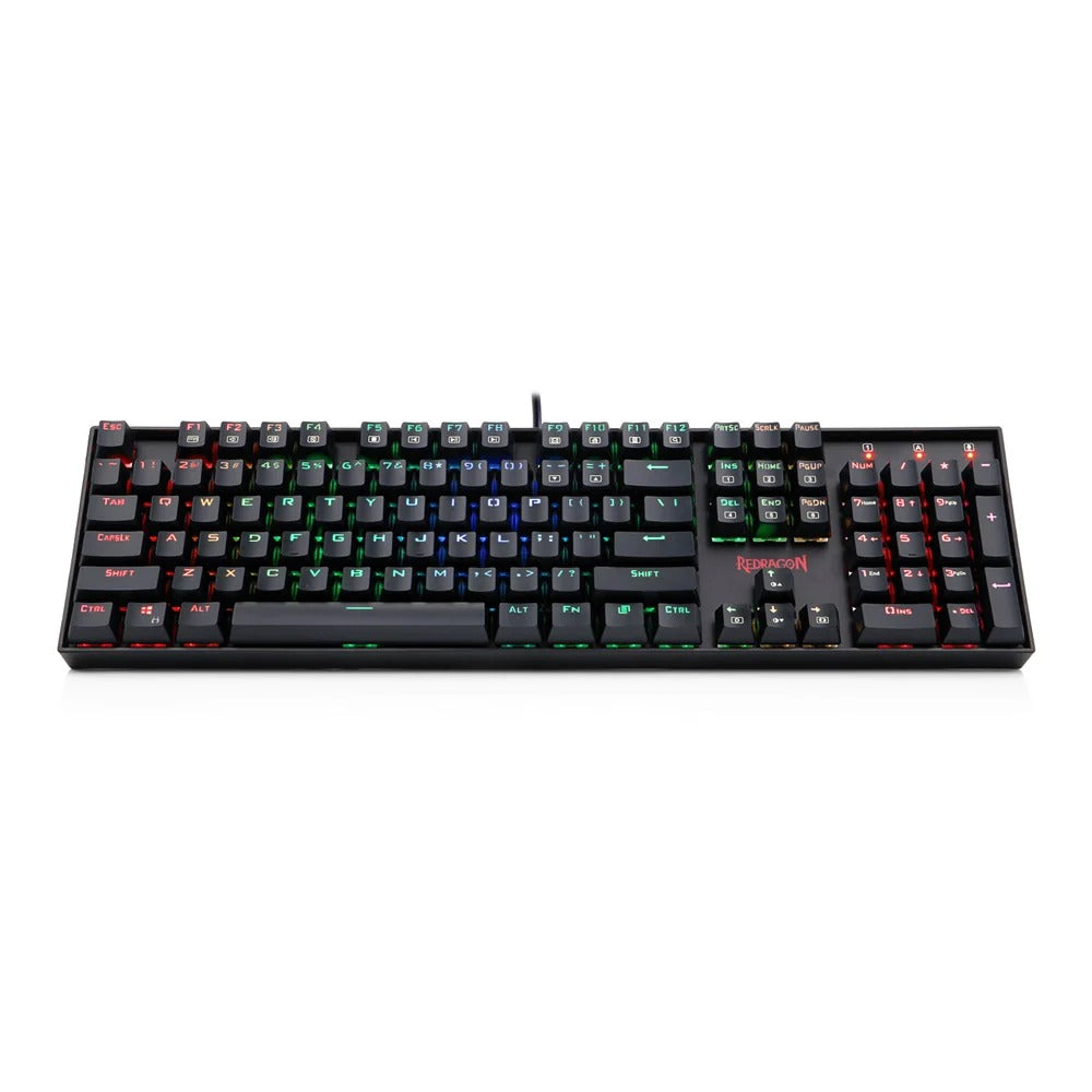 Mitra K551 - 104 Wired Mechanical Keyboard Rgb Black (Blue Switch)