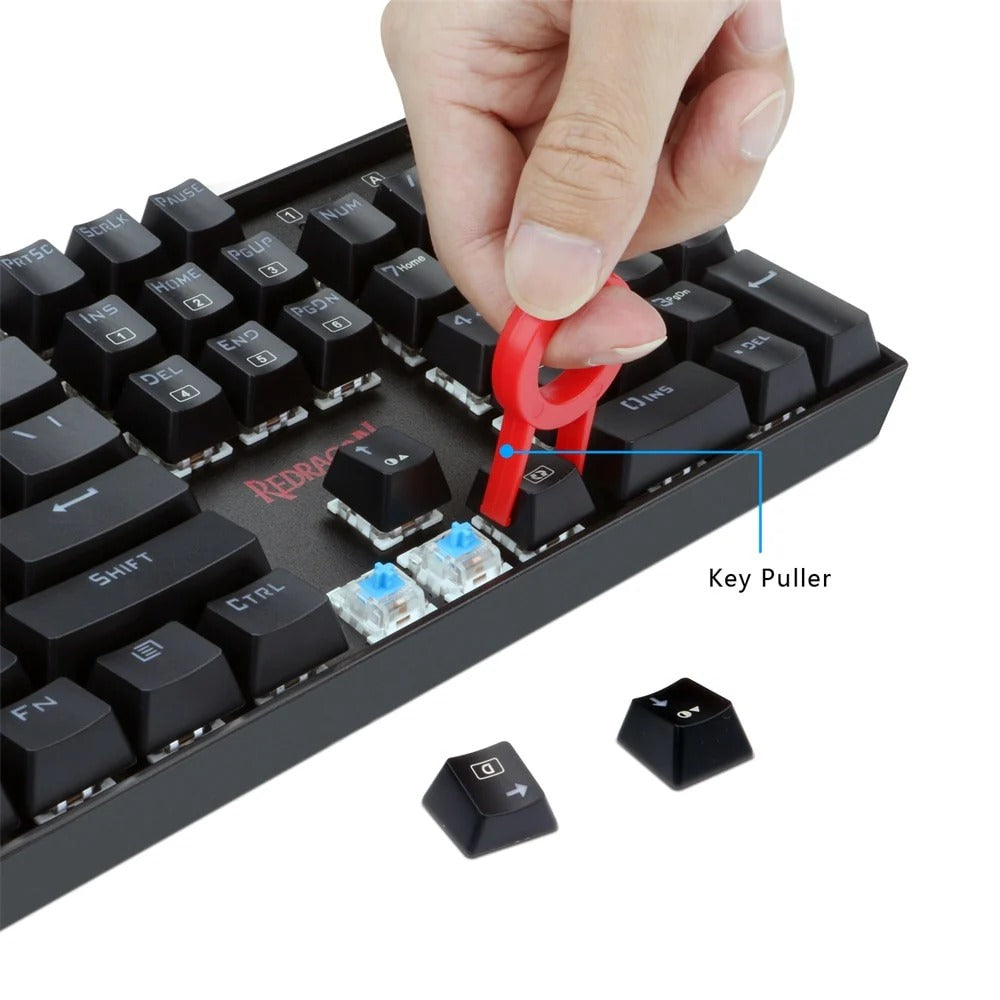 Mitra K551 - 104 Wired Mechanical Keyboard Rgb Black (Blue Switch)