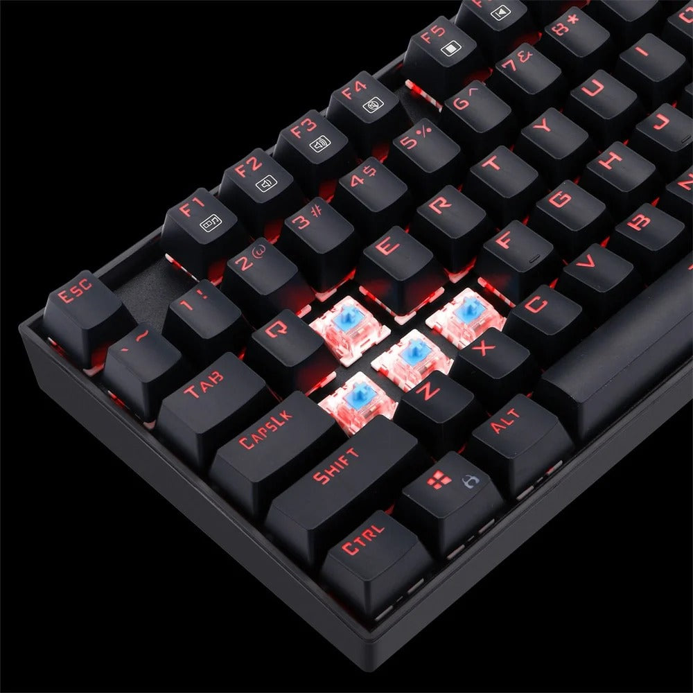 Mitra K551 - 104 Wired Mechanical Keyboard Rgb Black (Blue Switch)