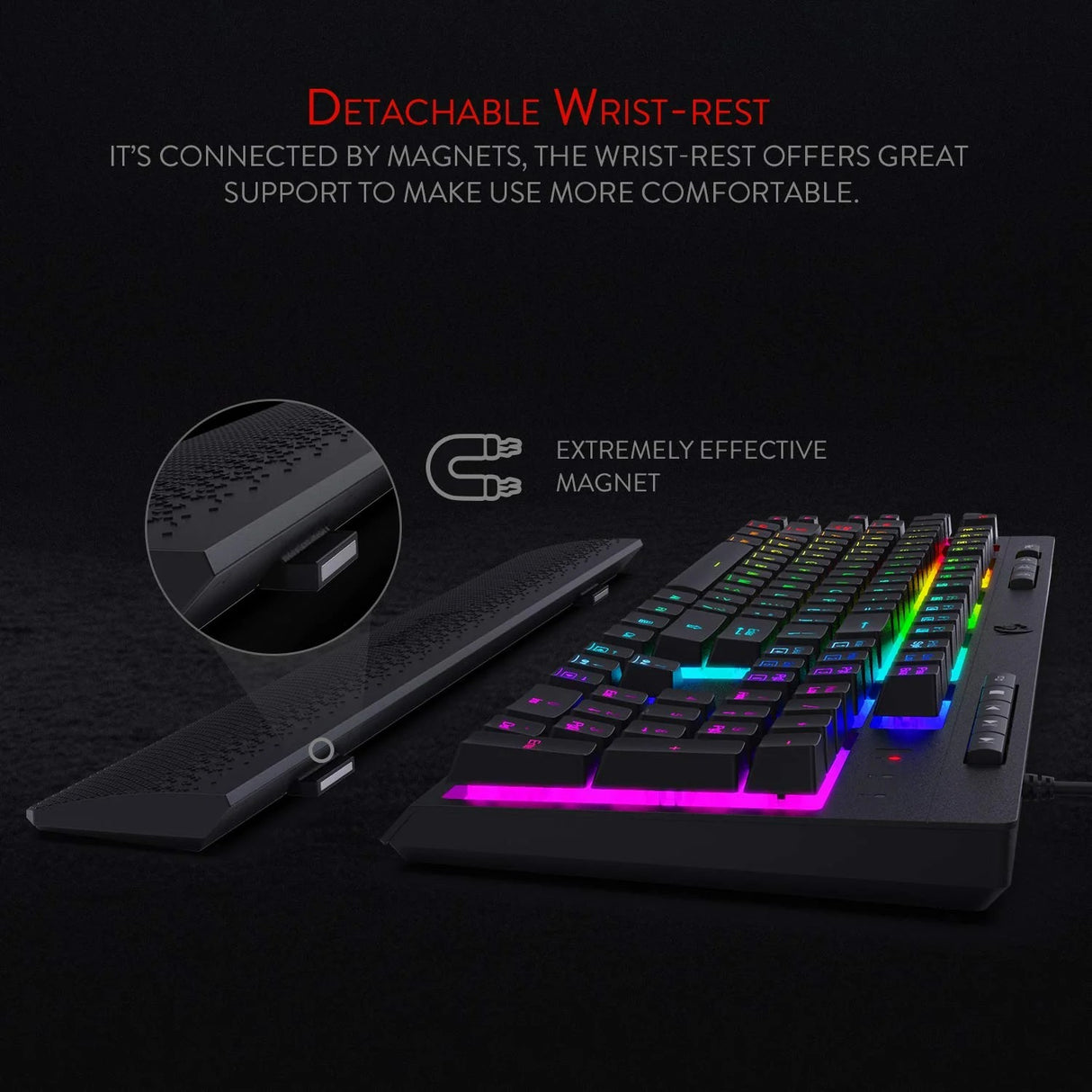 Shiva K512- Wired Membrane Keyboard Rgb Black