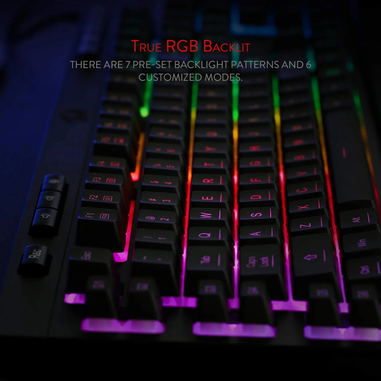Shiva K512- Wired Membrane Keyboard Rgb Black