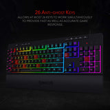 Shiva K512- Wired Membrane Keyboard Rgb Black