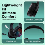CLAW GH28 - RGB Gaming Headset with Microphone