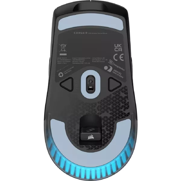 Corsair M75 WIRELESS Lightweight RGB Gaming Mouse, Black