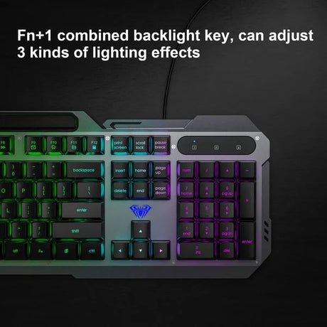 Aula F2023 COMBO Wired USB Gaming Keyboard and Mouse (Black)