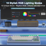 AULA F75 75% Wireless Trio Mode Mechanical Gaming Keyboard With Knob