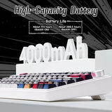 AULA F75 75% Wireless Trio Mode Mechanical Gaming Keyboard With Knob | Comic Keycap, Reaper Switch (F75CKR)