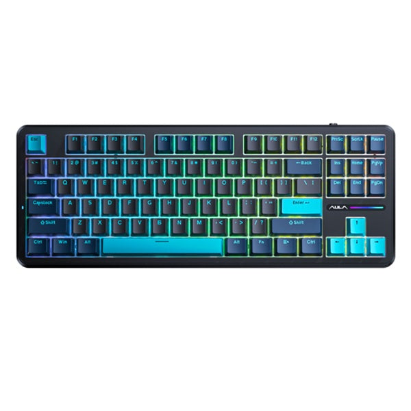 AULA F87 Wireless Tri Mode (2.4GHz/Type-C/BT) RGB Mechanical Gaming Keyboard
