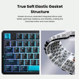 AULA F87 Wireless Tri Mode (2.4GHz/Type-C/BT) RGB Mechanical Gaming Keyboard