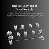 AULA F87 Wireless Tri Mode (2.4GHz/Type-C/BT) RGB Mechanical Gaming Keyboard