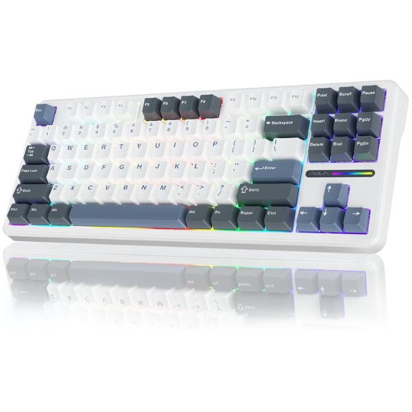 AULA F87 Wireless Tri Mode (2.4GHz/Type-C/BT) RGB Mechanical Gaming Keyboard