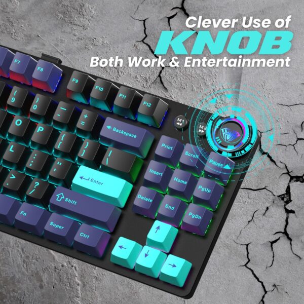 AULA M75 Three-Mode Mechanical Gaming Keyboard