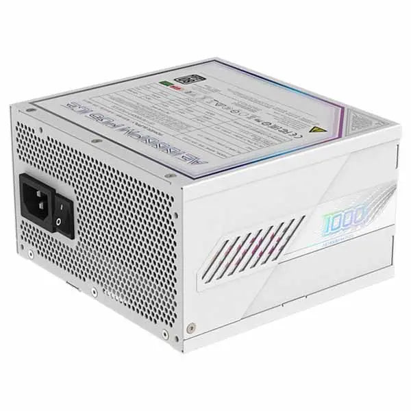 Gigabyte AORUS ELITE ICE 1000W 80 PLUS Platinum Modular ATX Power Supply (White)