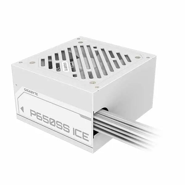 Gigabyte P650SS ATX 3.0 650 Watt 80 Plus Silver Power Supply (White)