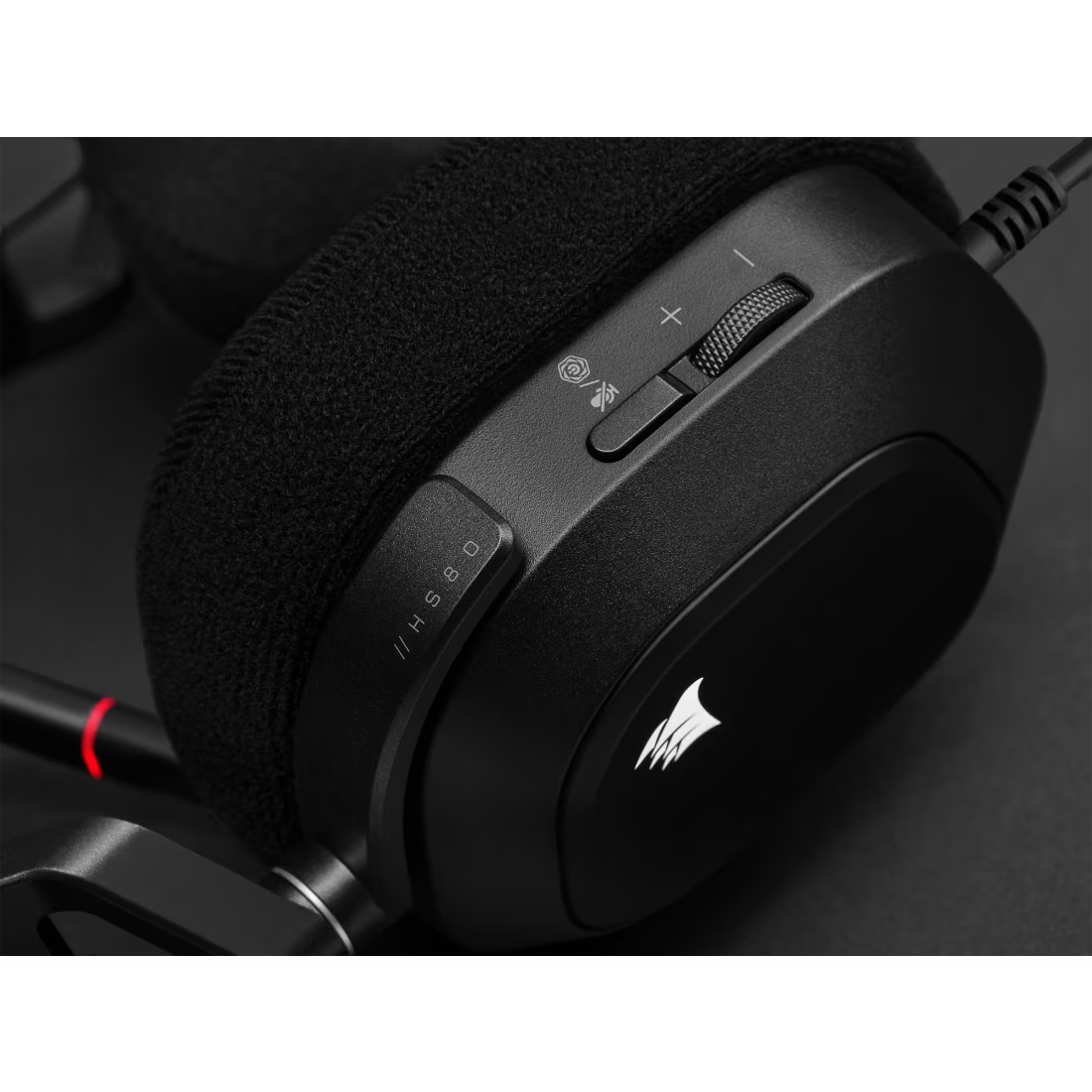 Corsair HS80 RGB USB Wired Gaming Headset Black