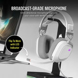 Corsair HS80 RGB USB Wired Gaming Headset White