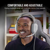 Corsair HS80 RGB USB Wired Gaming Headset White