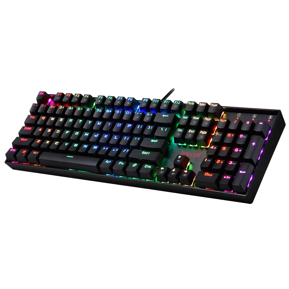 Mitra K551 - 104 Wired Mechanical Keyboard Rgb Black (Blue Switch)