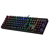 Mitra K551 - 104 Wired Mechanical Keyboard Rgb Black (Blue Switch)