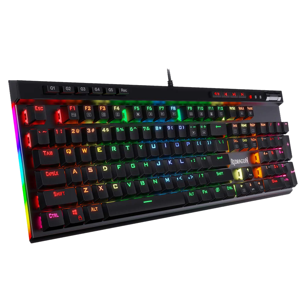 Vata K580 - 104 Anti Ghosting Keys Wired Mechanical Keyboard (Blue Switch)
