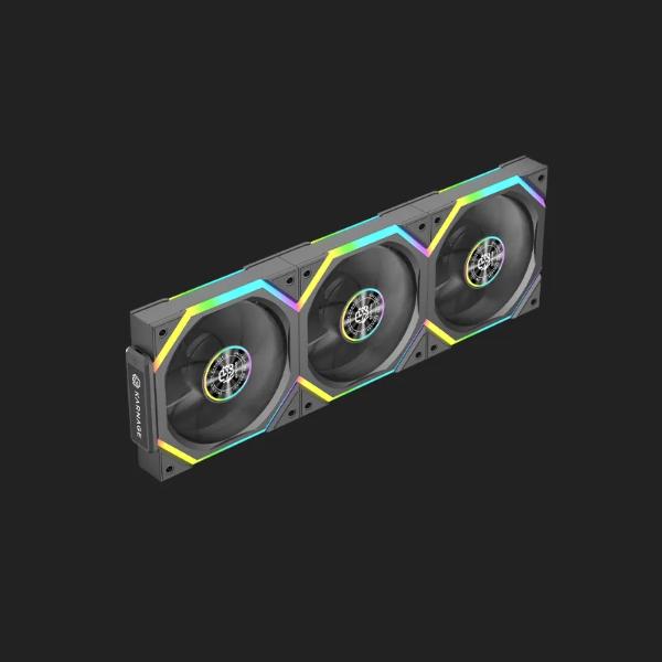 Karnage Ignite v3 ARGB Case Fan Kit – Black