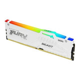 Kingston Fury Beast RGB 32GB 6000MHz CL36 DDR5 RAM - (WHITE)
