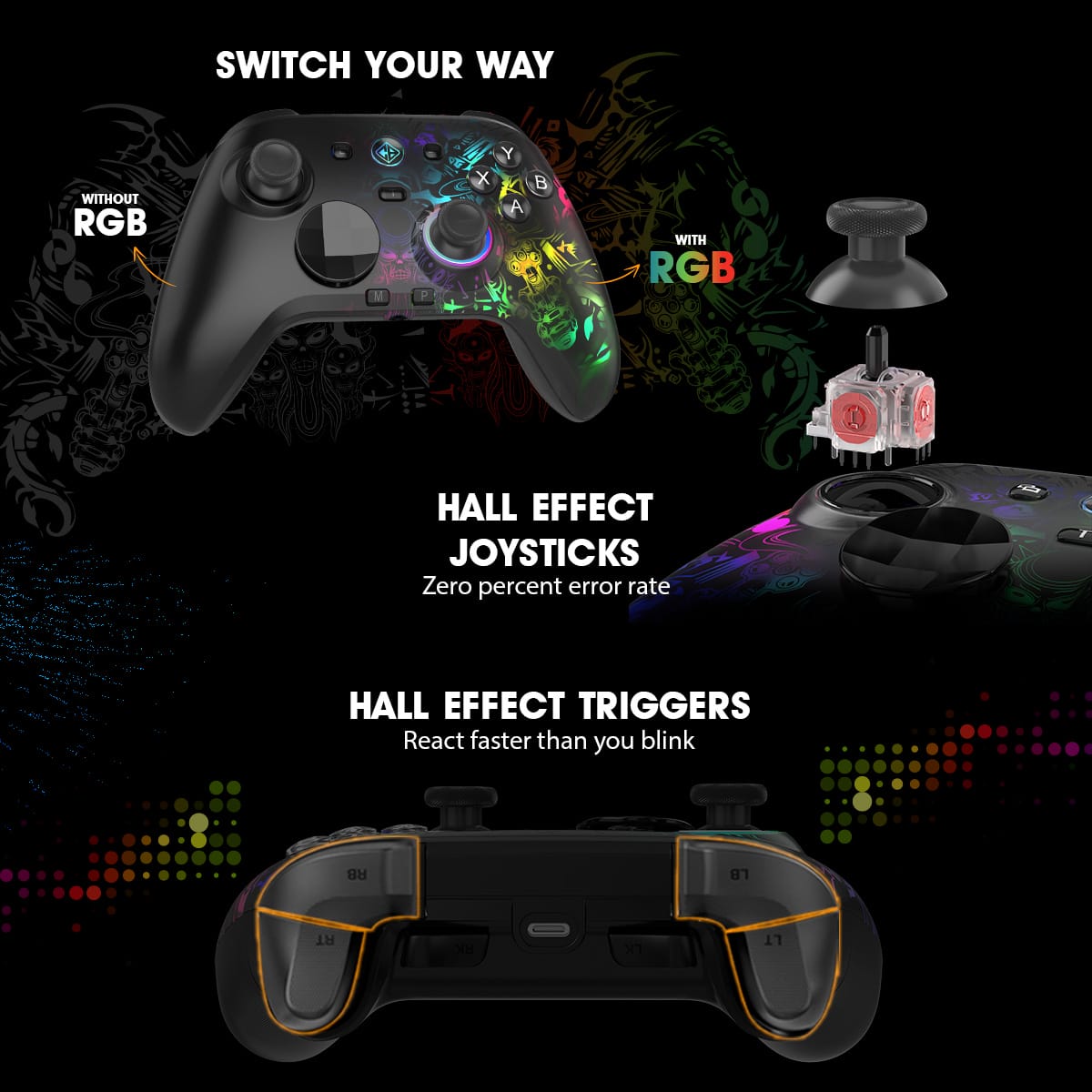 Cosmic Byte Lumora Wireless Controller