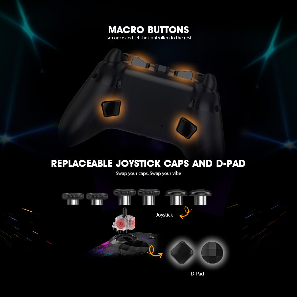 Cosmic Byte Lumora Wireless Controller