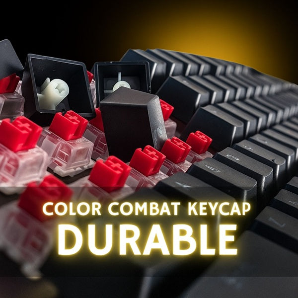 AULA M75 Tri-Mode (2.4G/Bluetooth/Wired) TKL Mechanical Gaming Keyboard With Knob