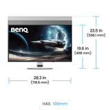 BenQ EX321UZ 32 Inch 4K 240Hz 4th Gen QD-OLED Gaming Monitor