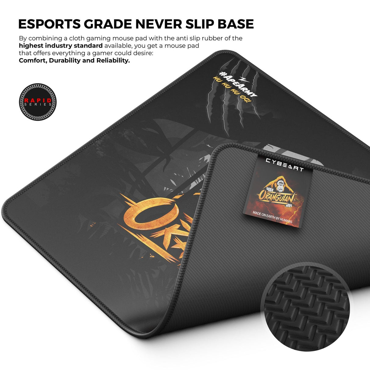 Orangutan Gaming Mouse Pad
