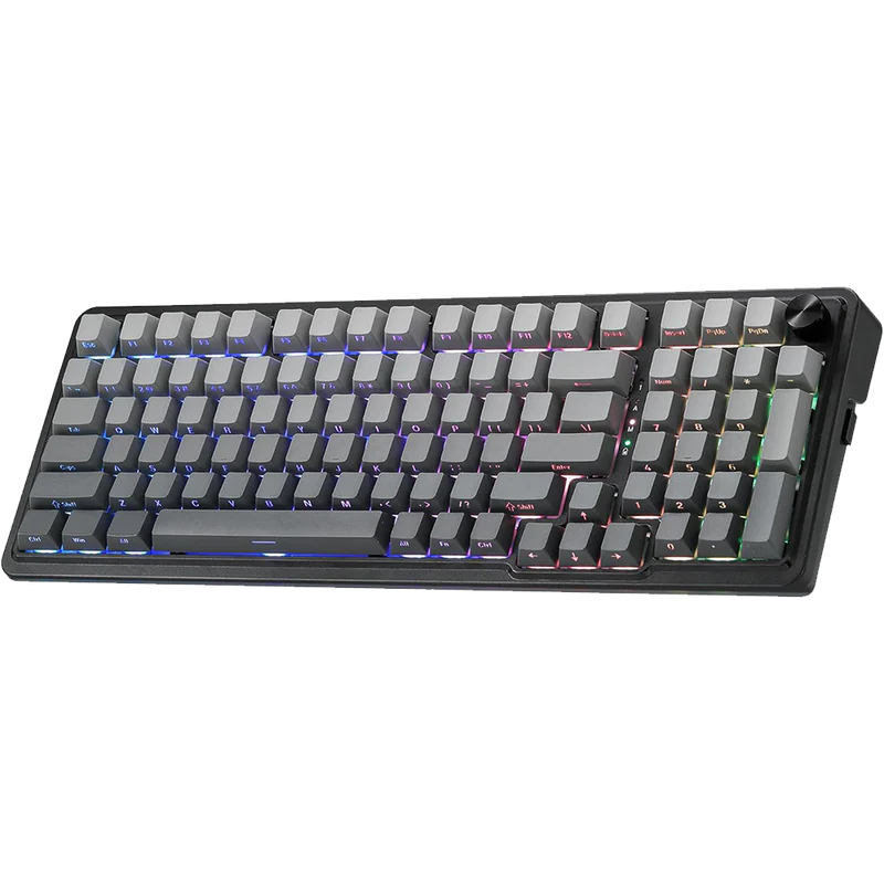 Redragon Eisa Pro K686 Pro - Wired+2.4Ghz+Bluetooth RGB Mechanical Keyboard| Concrete Jungle (Custom Switch)