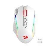 Taipan Pro M810 PRO RGB Wired And Wireless Mouse (White)