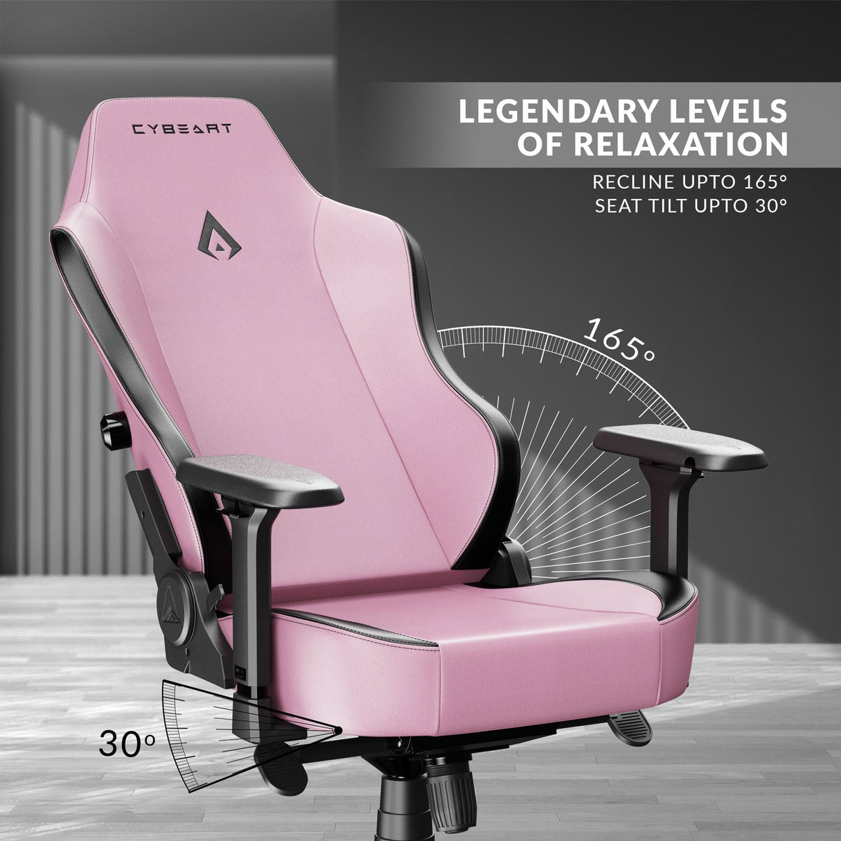 Cybeart Apex Series - Pretty Pink Chair